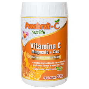 Polvo Nutricional con Vitamina C + Magnesio + Zinc - Gummy Vit Nutrilife