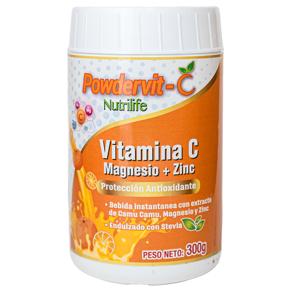 Polvo Nutricional con Vitamina C + Magnesio + Zinc - Gummy Vit Nutrilife