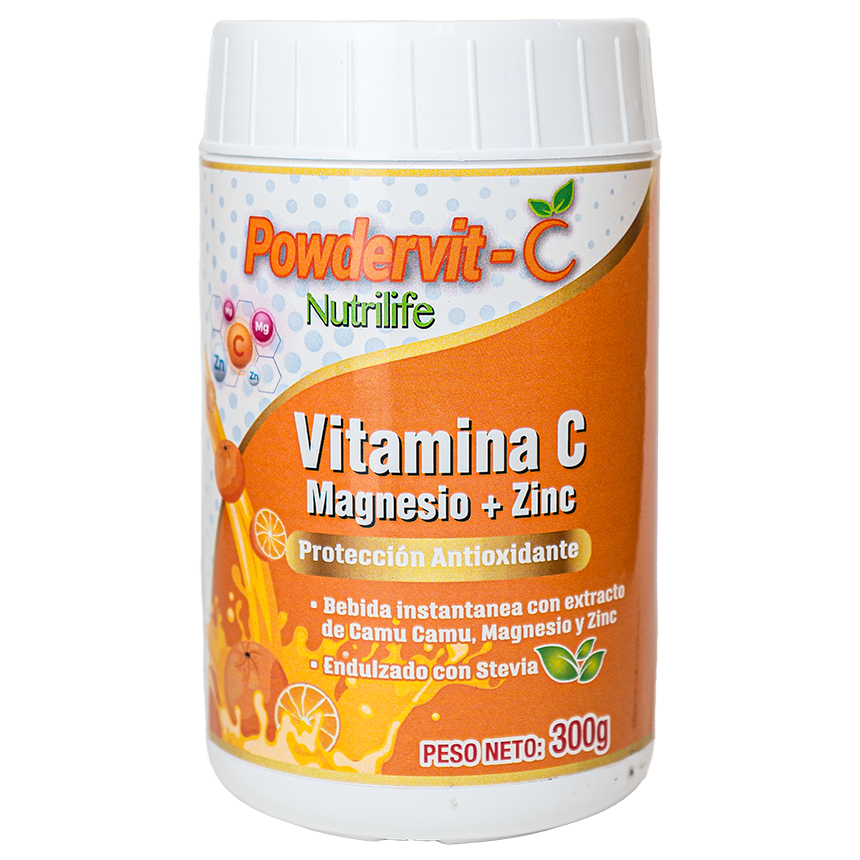 Polvo Nutricional con Vitamina C + Magnesio + Zinc - Gummy Vit Nutrilife