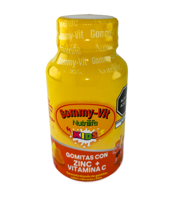 Gomitas con Zinc + Vitamina C - Gommy Vit